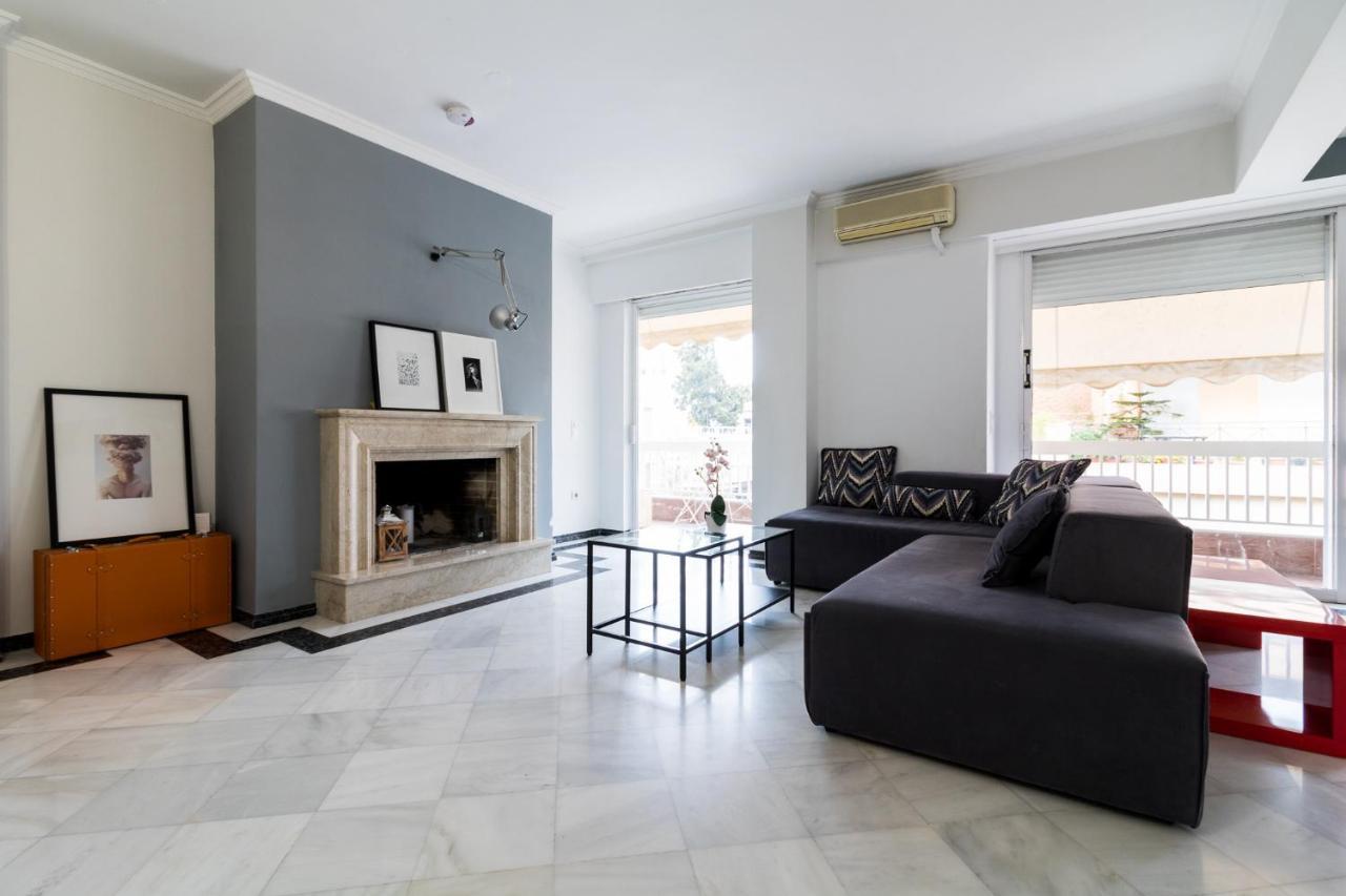 Deco Marble Apt With Acropolis View Athens Exterior photo
